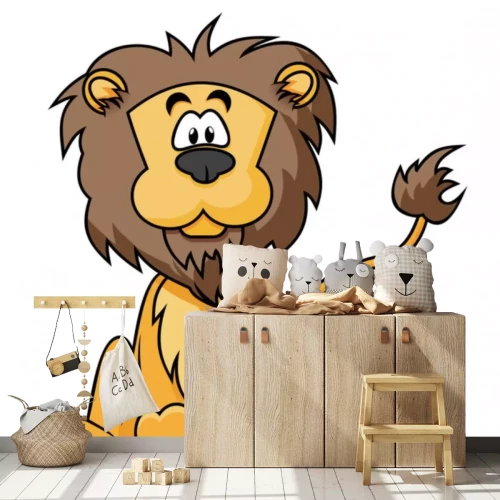 Sticker Netter Löwe