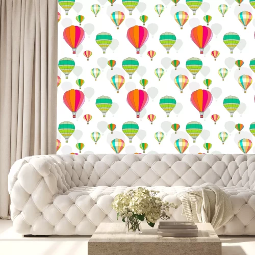 Tapete Bunte Luftballons