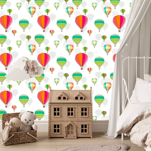 Tapete Bunte Luftballons