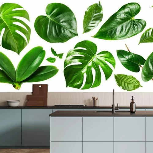 Sticker Jungle green leaves
