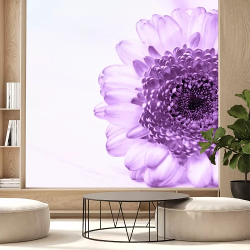 Sticker Große Blüte in Lila