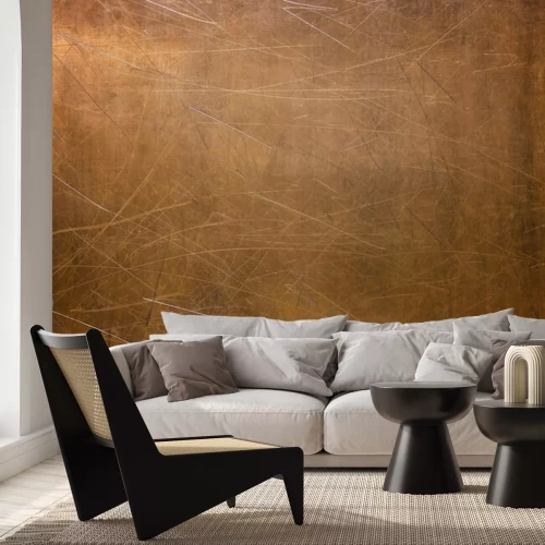 Fototapete Kratzer Metalltextur