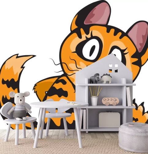 Sticker Ginger Katze