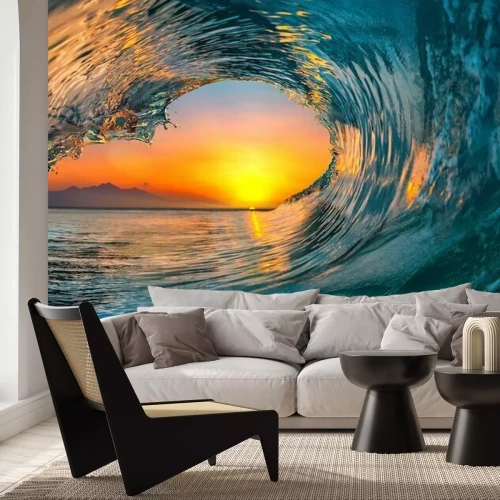 Fototapete Sea water ocean wave