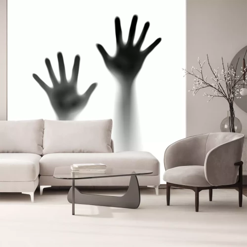 Sticker Zwei offene Hände