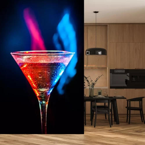 Sticker bunten Cocktail