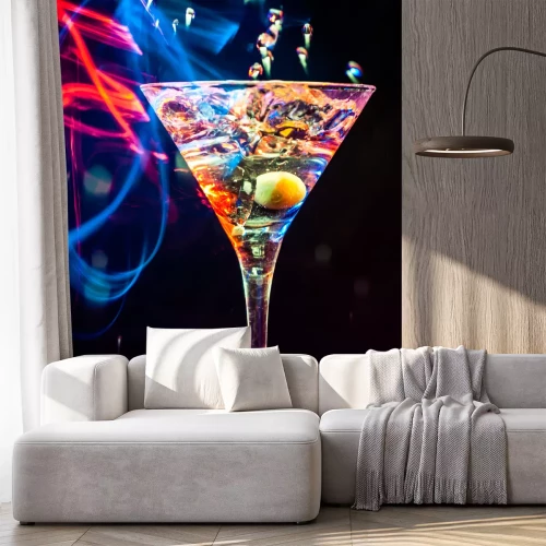 Sticker bunten Cocktail