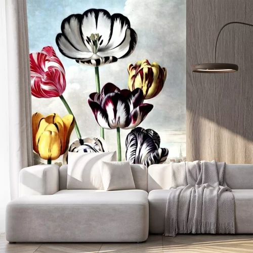 Sticker illustration of flower