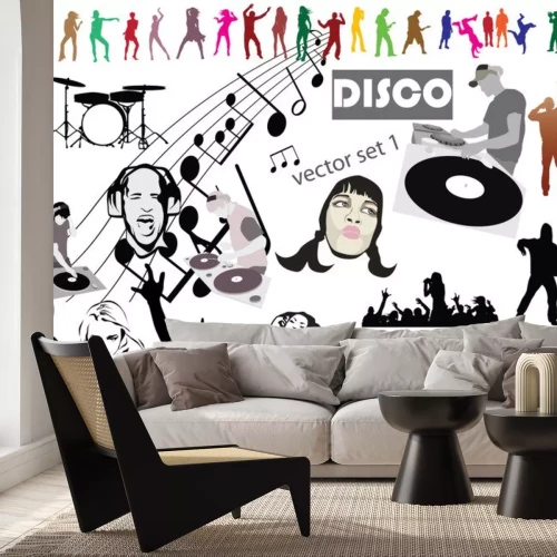 Sticker Disco Vektor Mega Set Mix