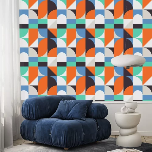 Tapete Abstract Geometry Pattern Graphic 09