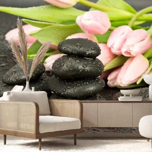 Sticker Kamienie Spa