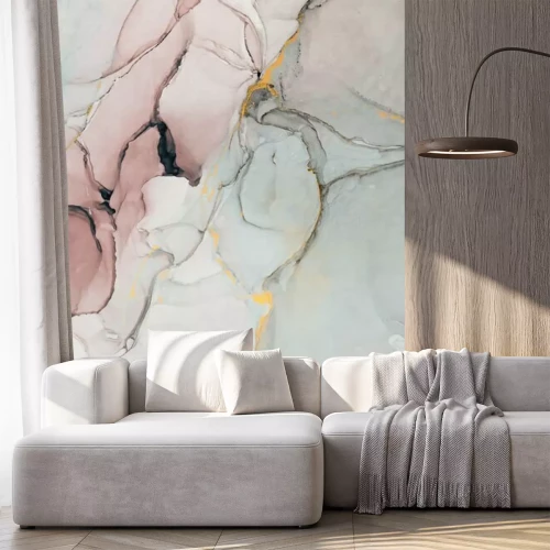 Sticker Abstraktion Mosaik Marmor