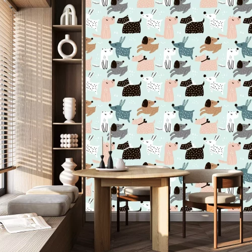 Tapete Gepunktete Hunde