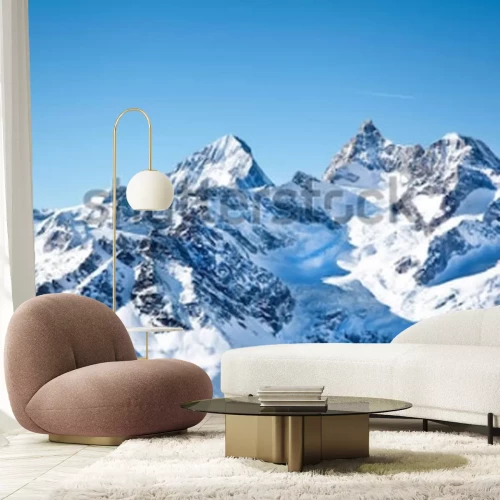 Fototapete Landschaft natur im Winter