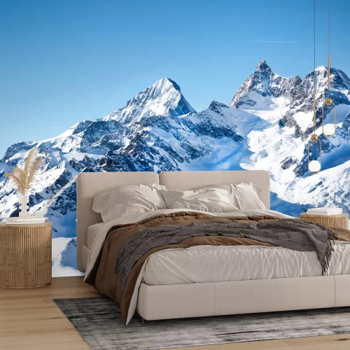 Fototapete Landschaft natur im Winter