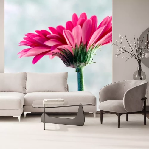 Sticker Blume mit rosa Blütenblättern