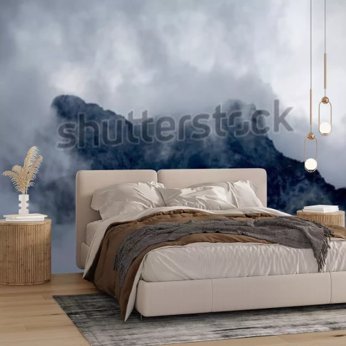 Fototapete Europäisches Gebirge Alpen