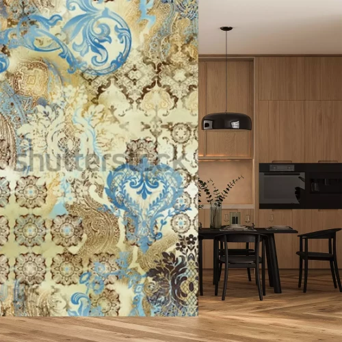 Fototapete Indische etnische Muster