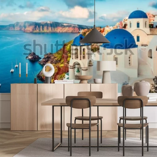 Fototapete Mittelmeerlandschaft in Griechenland