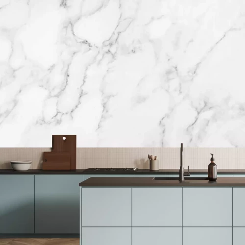 Fototapete Natürlicher weißer Marmor