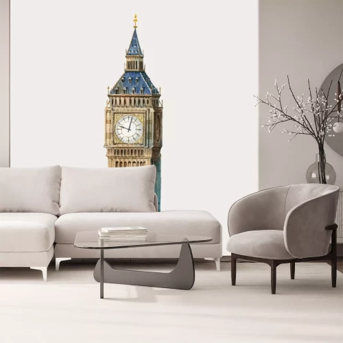 Sticker Big Ben in London watercolor illustration