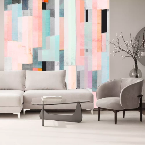 Fototapete Abstrakter Hintergrund aus Figuren