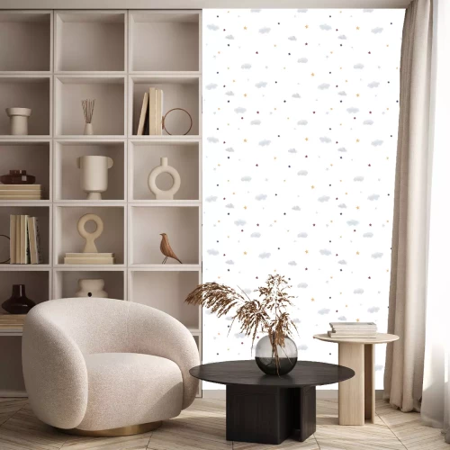 Tapete Watercolor sky pattern