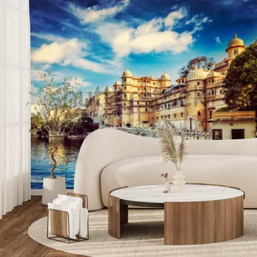 Fototapete Kontinent mit Indien