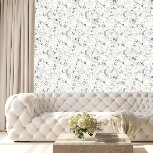 Tapete Starry sky seamless pattern-01