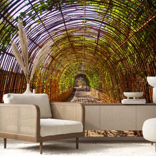 Fototapete Park voller Bambusse