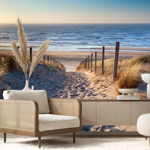 Fototapete Landschaft mit Meer