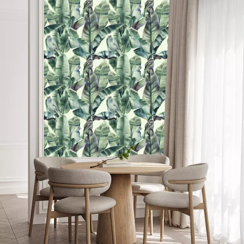 Tapete Natürliches Grün von Fauna und Flora