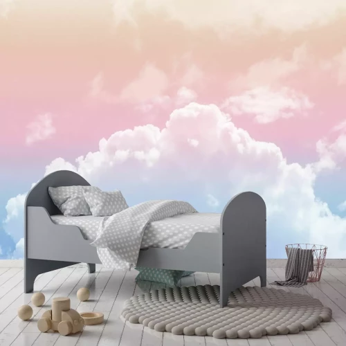 Fototapete Wolken am Himmel in Pastellfarben