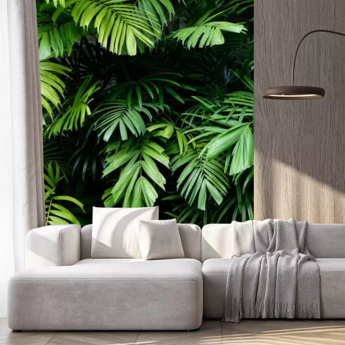 Sticker Pflanzen in tropischem Garten