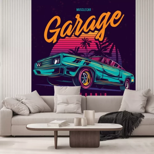 Sticker musclecar_03