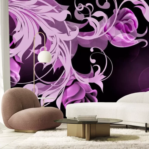 Sticker Hintergrund der Rosen