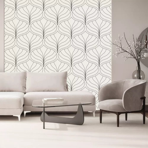 Sticker Barock-Blätter Muster