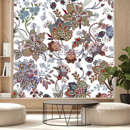 Sticker gespaltene Aquarellblume