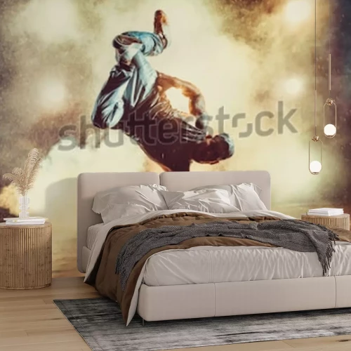 Fototapete Zeitgenössischer Tanz des Jungen