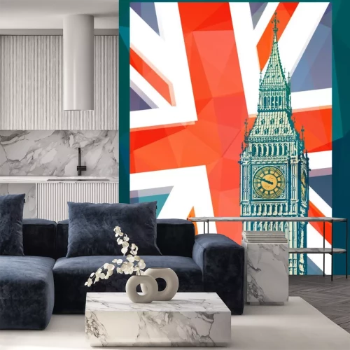 Sticker Elizabeth Tower - famous London Landmark