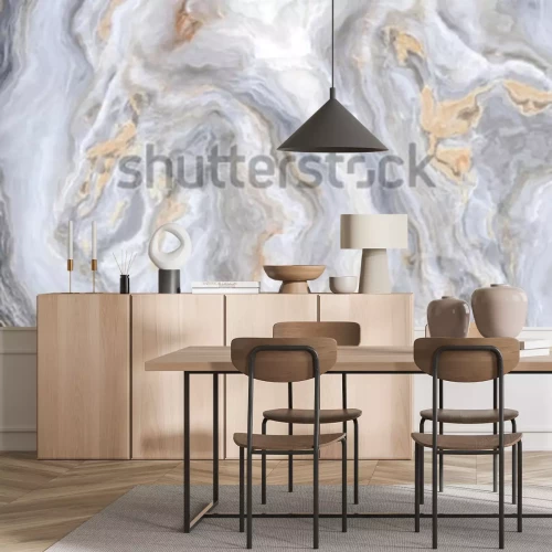 Fototapete Glamour grauer Marmor