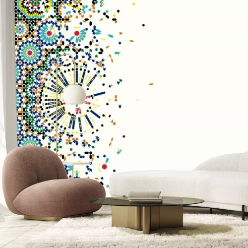 Sticker Morocco Disintegration Template