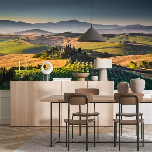 Fototapete Feld in Italien