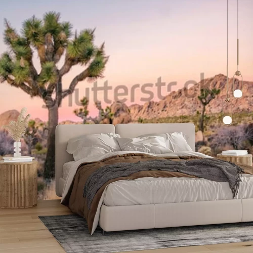 Fototapete Trockene Landschaft des Kontinents