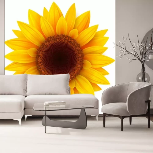 Sticker Große Sonnenblumenblüte