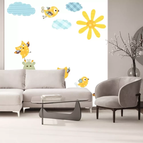 Sticker nette glückliche Tiere