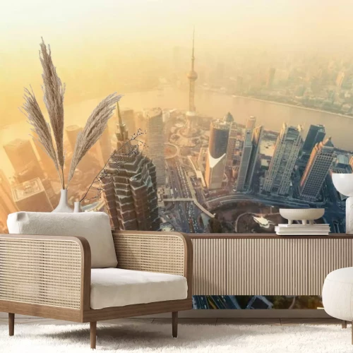 Fototapete Skyline von Shanghai