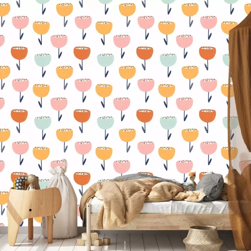 Tapete Magische Blumen