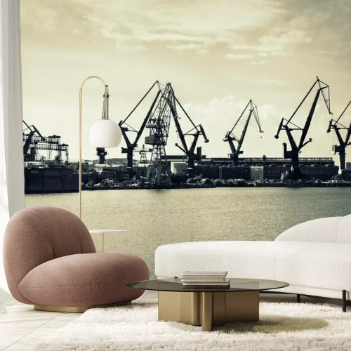 Fototapete Architektur in der Danziger Werft