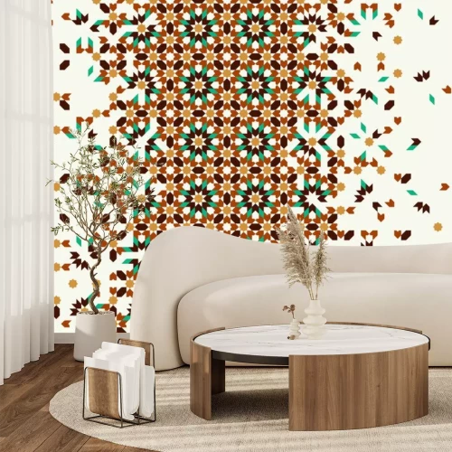 Sticker Morocco disintegration template